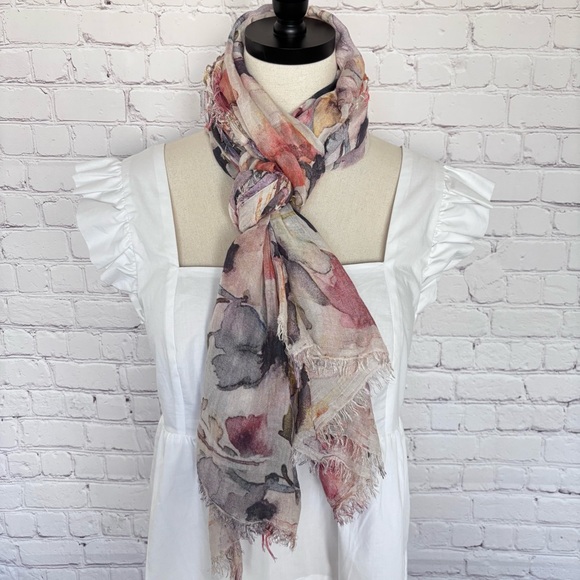 3 Multi-Colored Fashion Scarves - Picture 8 of 15